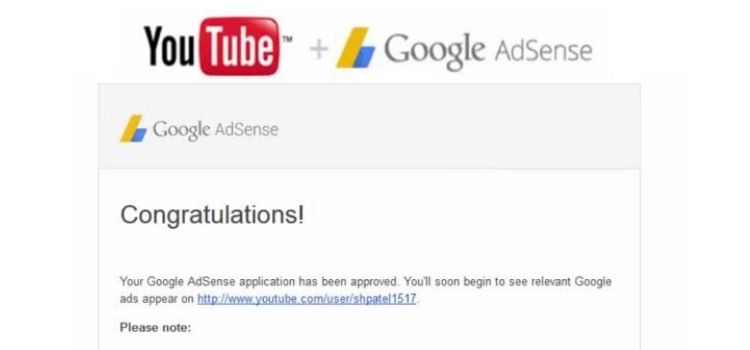 YouTube AdSense Account