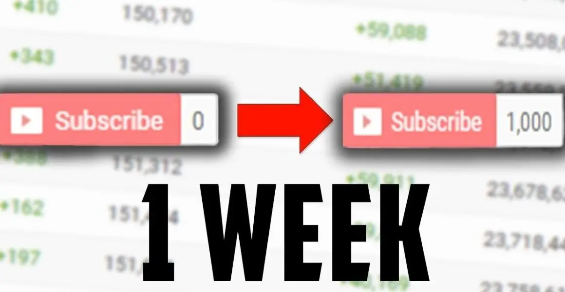 how to reach 1000 subscribers on YouTube